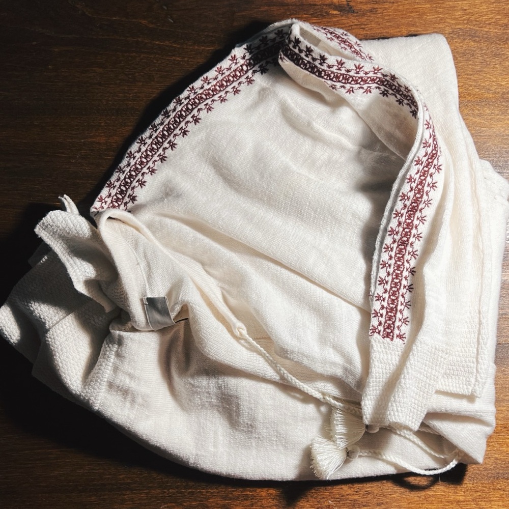 Boho Embroidered Cotton Tunic - Picture 5 of 15